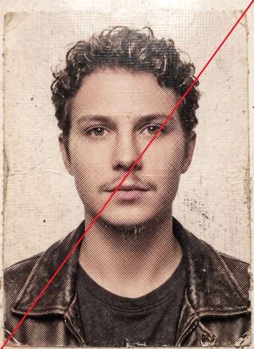 Falsch: Scan/Raster